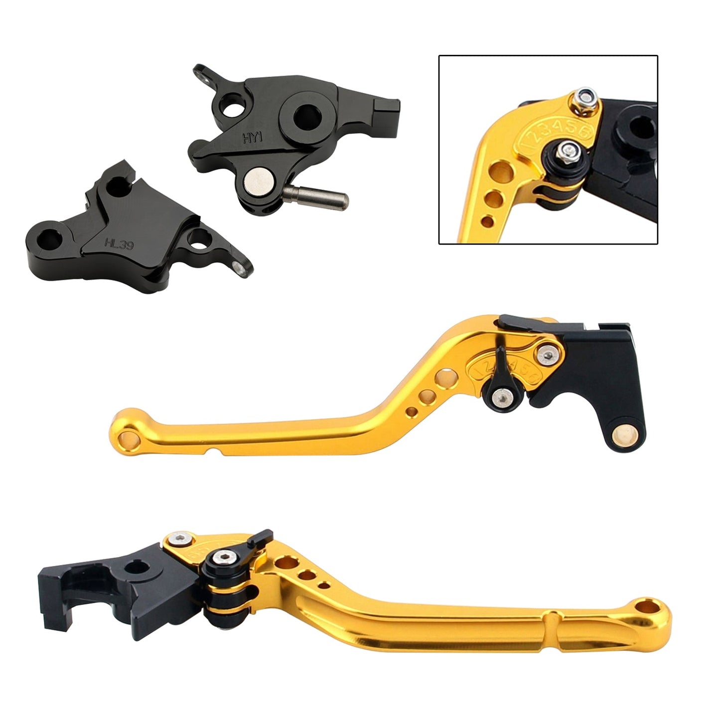 Leva frizione freno lunga adatta per CFMOTO 700CL-X Heritage 2021-2024