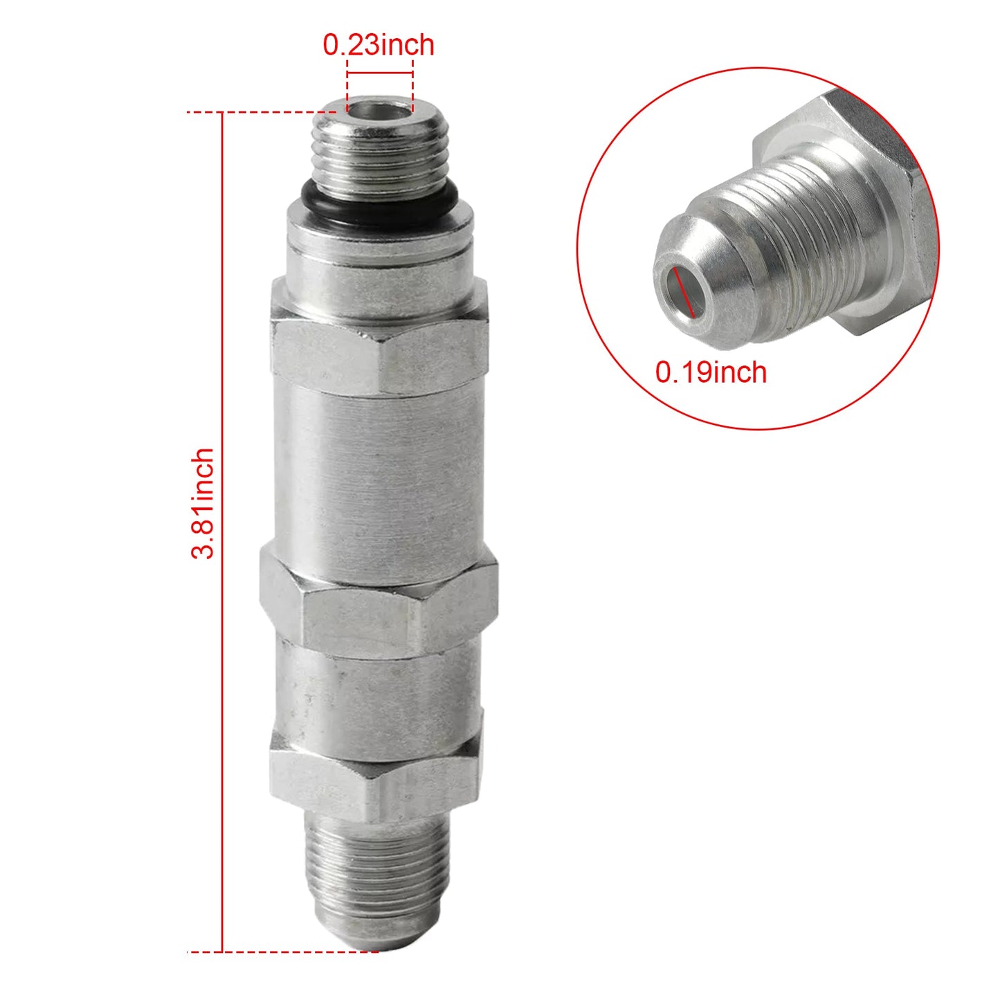 Regolatore valvola di controllo carburante 23535129 per motori Detroit Diesel serie 60 da 14 litri