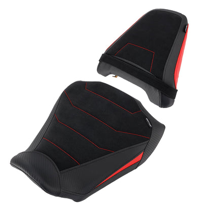 2024-2025 Per Honda Cb650R Cbr650R Parte anteriore inferiore con sedile posteriore conducente passeggero Rosso2
