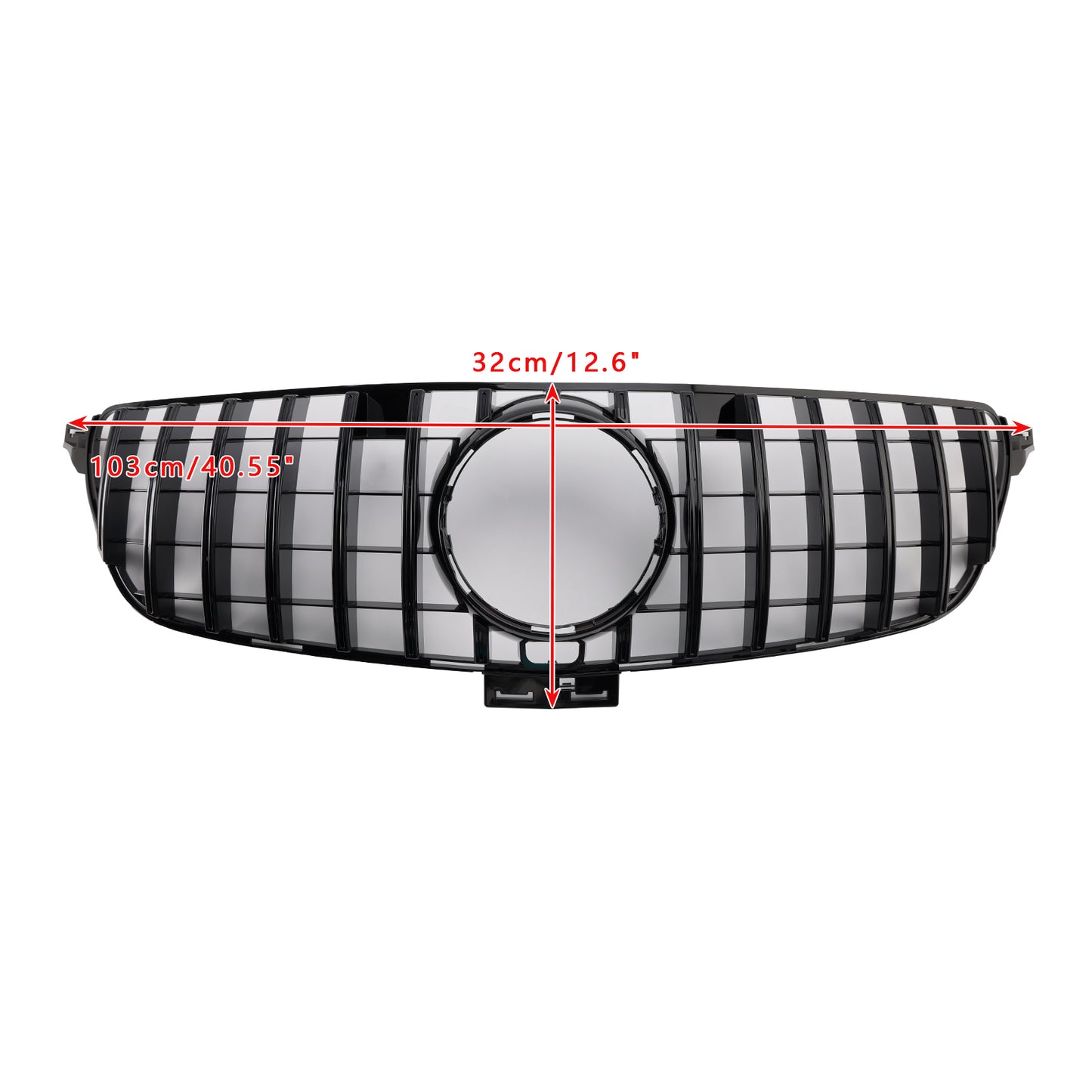 Per Mercedes Benz Classe GLE W166 2015-2018 GT Style Griglia per paraurti anteriore