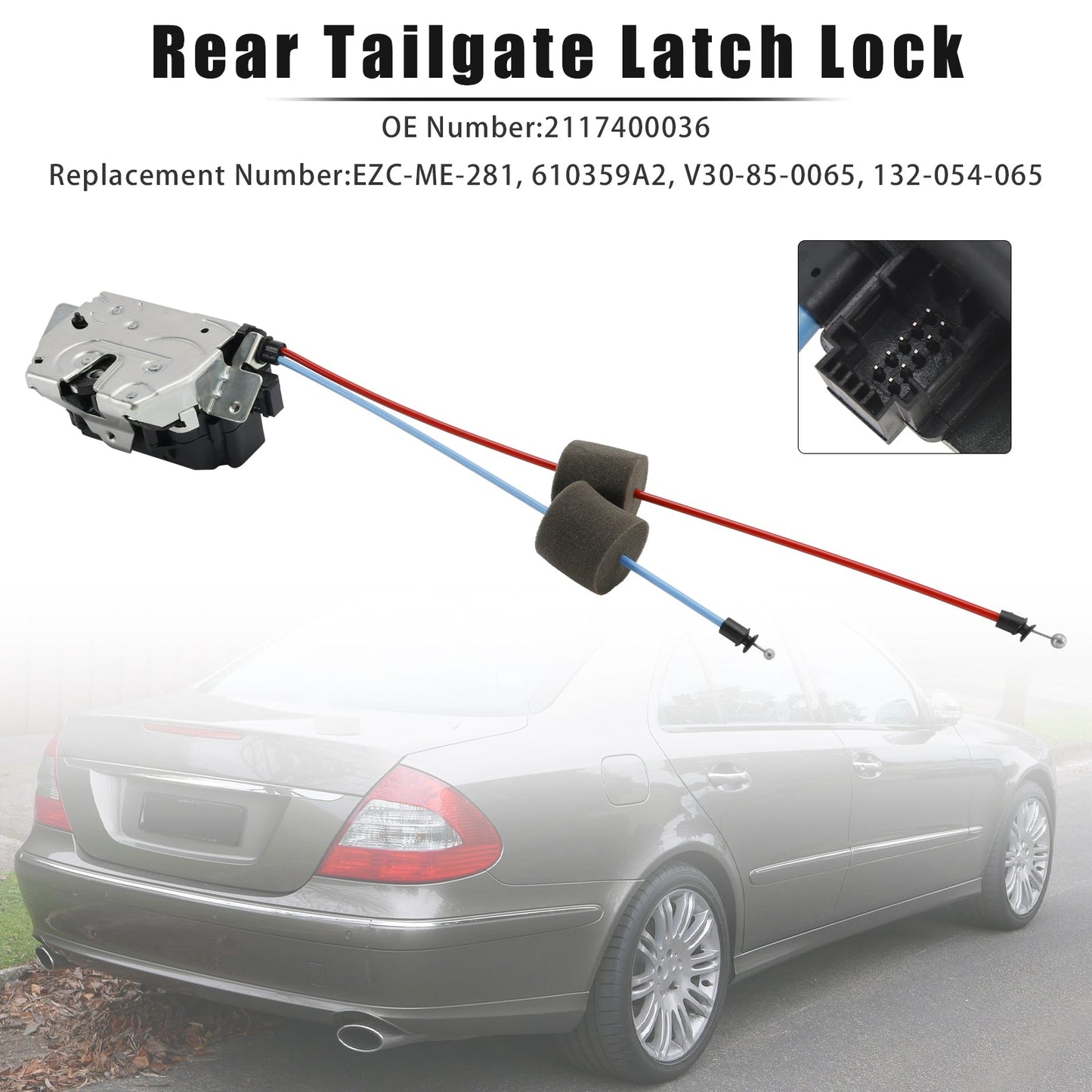 2005-2009 MERCEDES-BENZ CLASSE E MODELLO T (S211) E 350 T Serratura portellone posteriore 2117400036