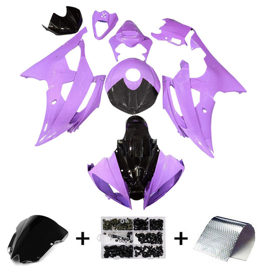 Kit carenatura iniezione plastica ABS per Yamaha YZFR6 YZF-R6 2008-2016