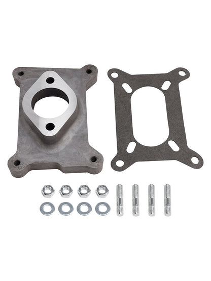 Adattatore per carburatore ad alte prestazioni in alluminio naturale 2044 One 2044