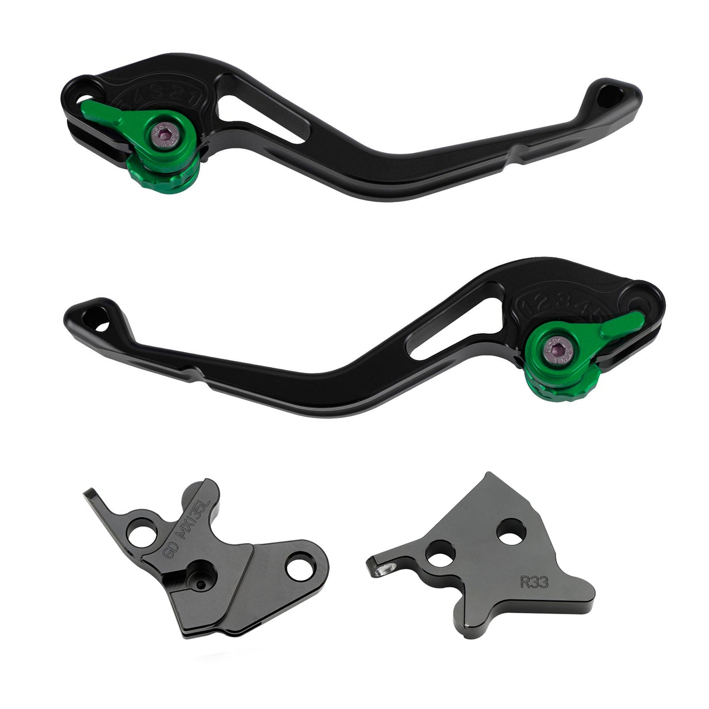 2005-2014 YAMAHA YBR125 NUOVA leva freno frizione corta