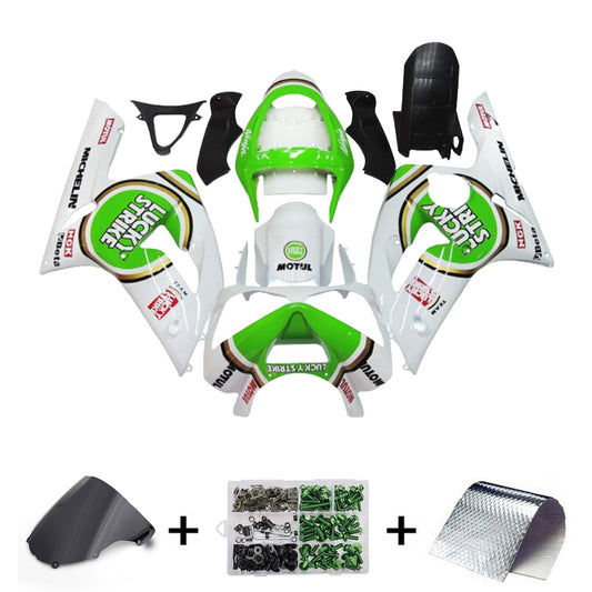 Kit carenatura iniezione in plastica ABS adatto per Kawasaki ZX6R 636 2003-2004