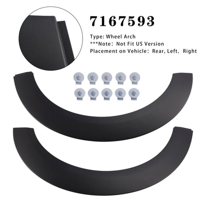 MINI R55 Coppia passaruota posteriori sinistro e destro 7167593 594