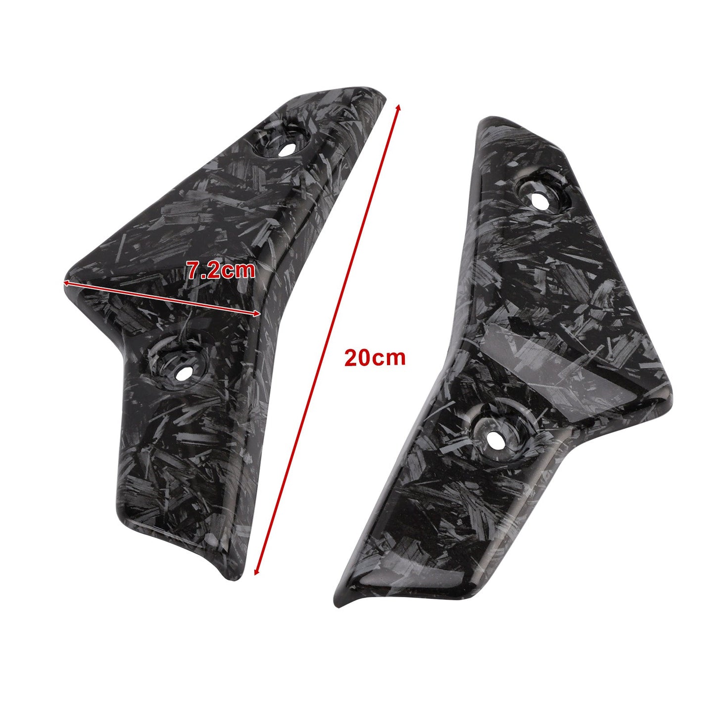 Pannelli carenatura laterali radiatore Street Triple 765 R/RS 2020-2022