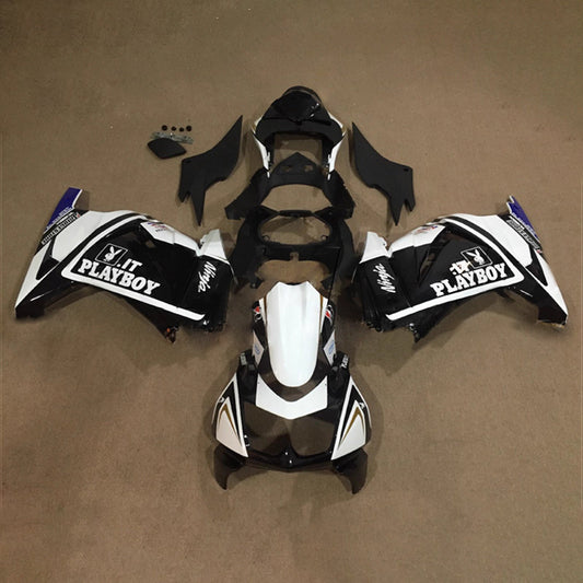 Kit carenatura iniezione in plastica ABS adatto per Kawasaki EX250 Ninja250R 2008-2012