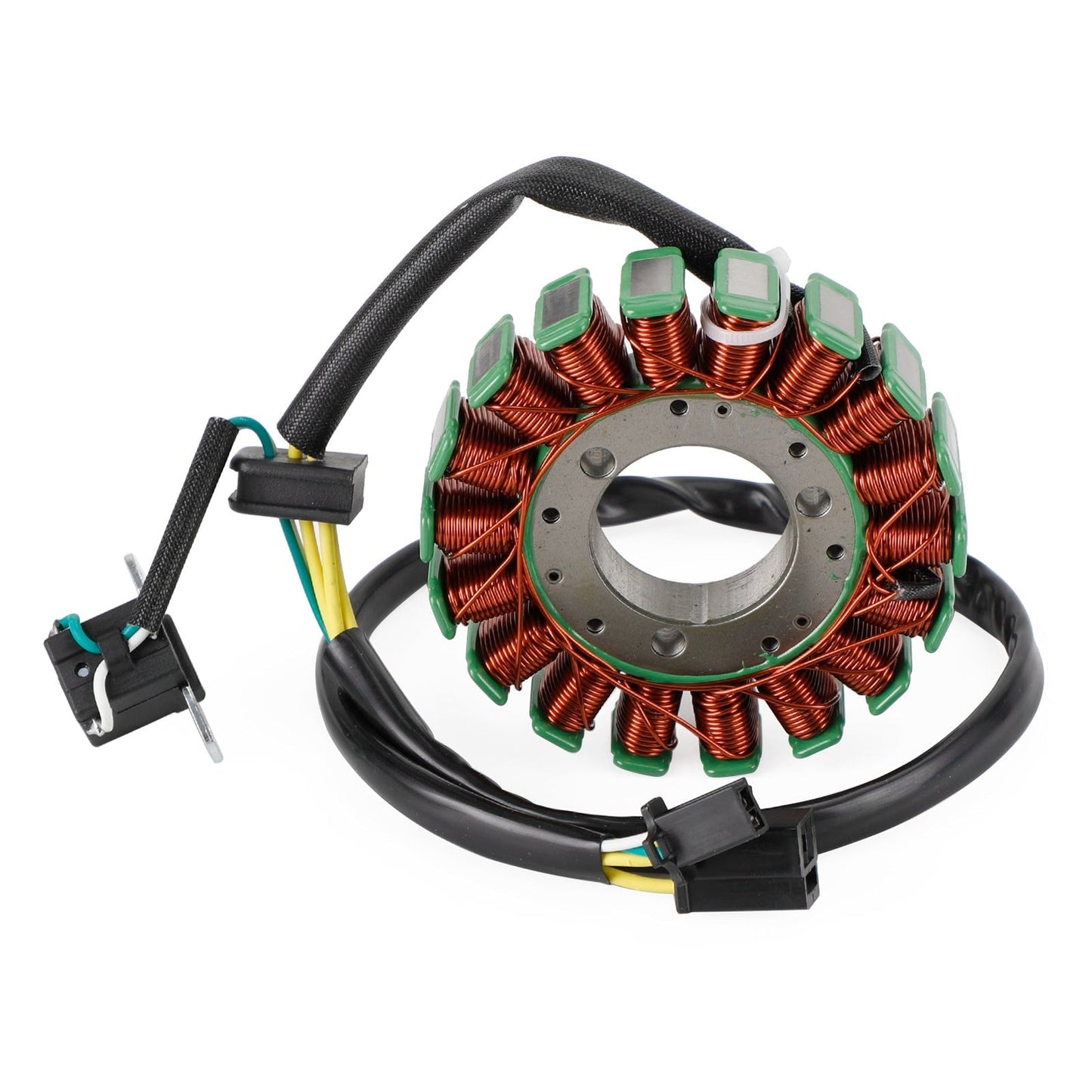 Per Suzuki SV650S 99-02 Magneto Statore + Raddrizzatore di tensione a 2 spine + Guarnizione 32800-24B01