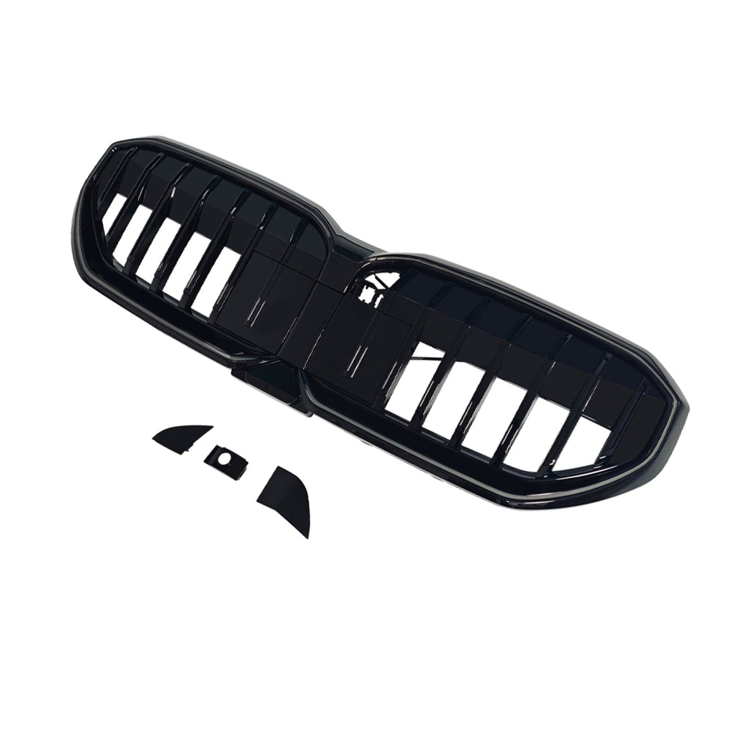 Griglia paraurti anteriore a lamelle singole per BMW Serie 5 I5 G60 G61 G68, compatibile con modelli dal 2024 in poi.