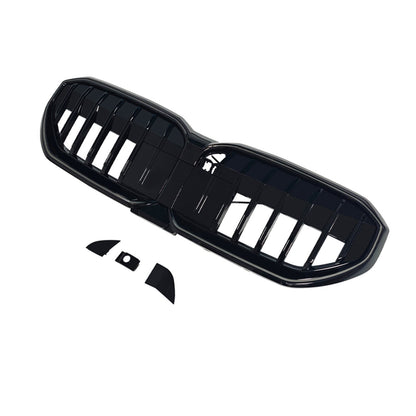 Griglia paraurti anteriore a lamelle singole per BMW Serie 5 I5 G60 G61 G68, compatibile con modelli dal 2024 in poi.