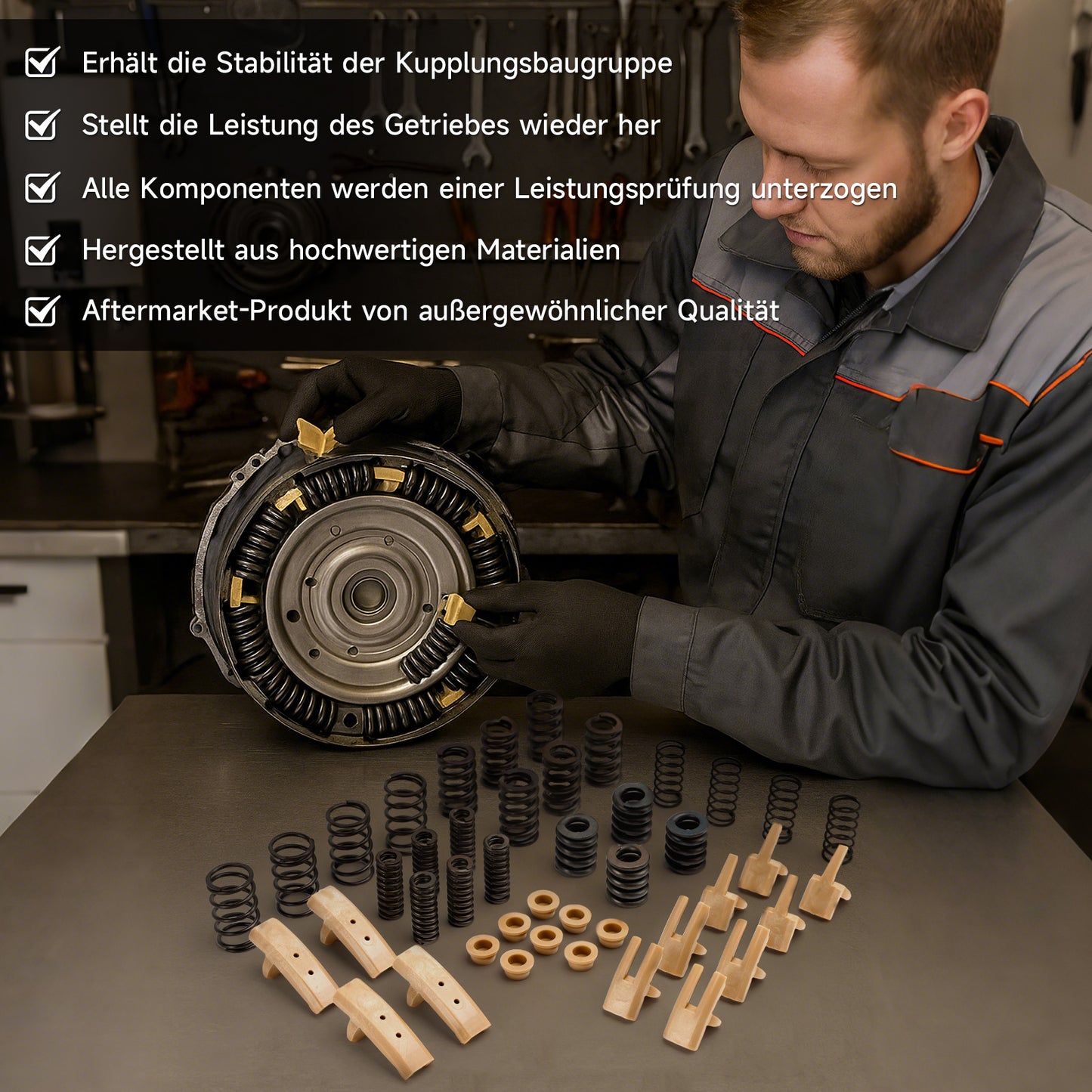6DCT450 Ford Models MPS6 Kit di riparazione delle molle dei fermi della frizione del cambio
