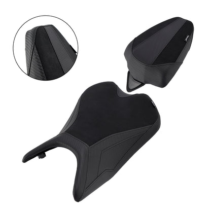 2024-2025 Per Aprilia Rs457 Rs 457 Parte anteriore inferiore con sedile posteriore conducente passeggero nero