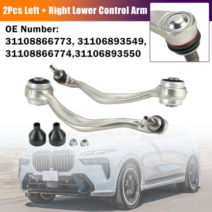 Braccio di controllo inferiore sinistro + destro 2 pezzi BMW X5 G05 X6 G06 X7 G07 2019-2024