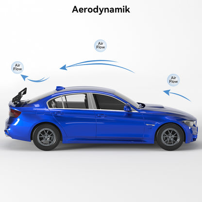 Spoiler per alettone posteriore GT a doppio ponte regolabile in alluminio universale