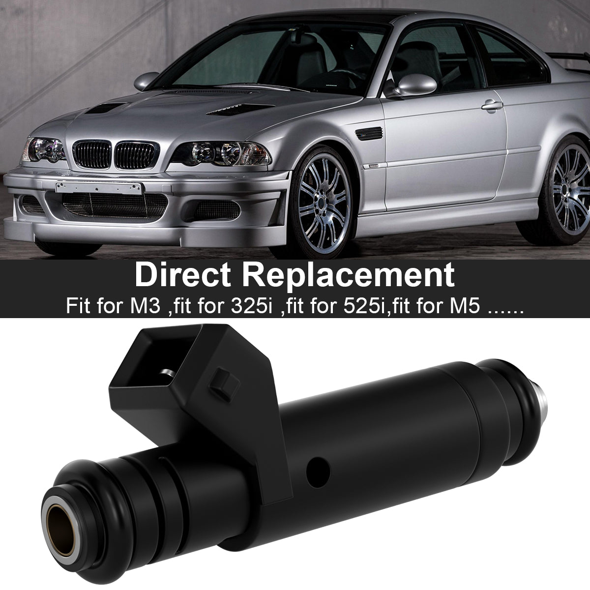 1pcs Fuel Injectors 60LB 630cc per Siemens Deka VW Audi GM AGU EV1 FI114961