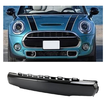51117337791 Per MINI F55 F56 F57 Cooper S 2013-2021 Copri targa anteriore nero lucido