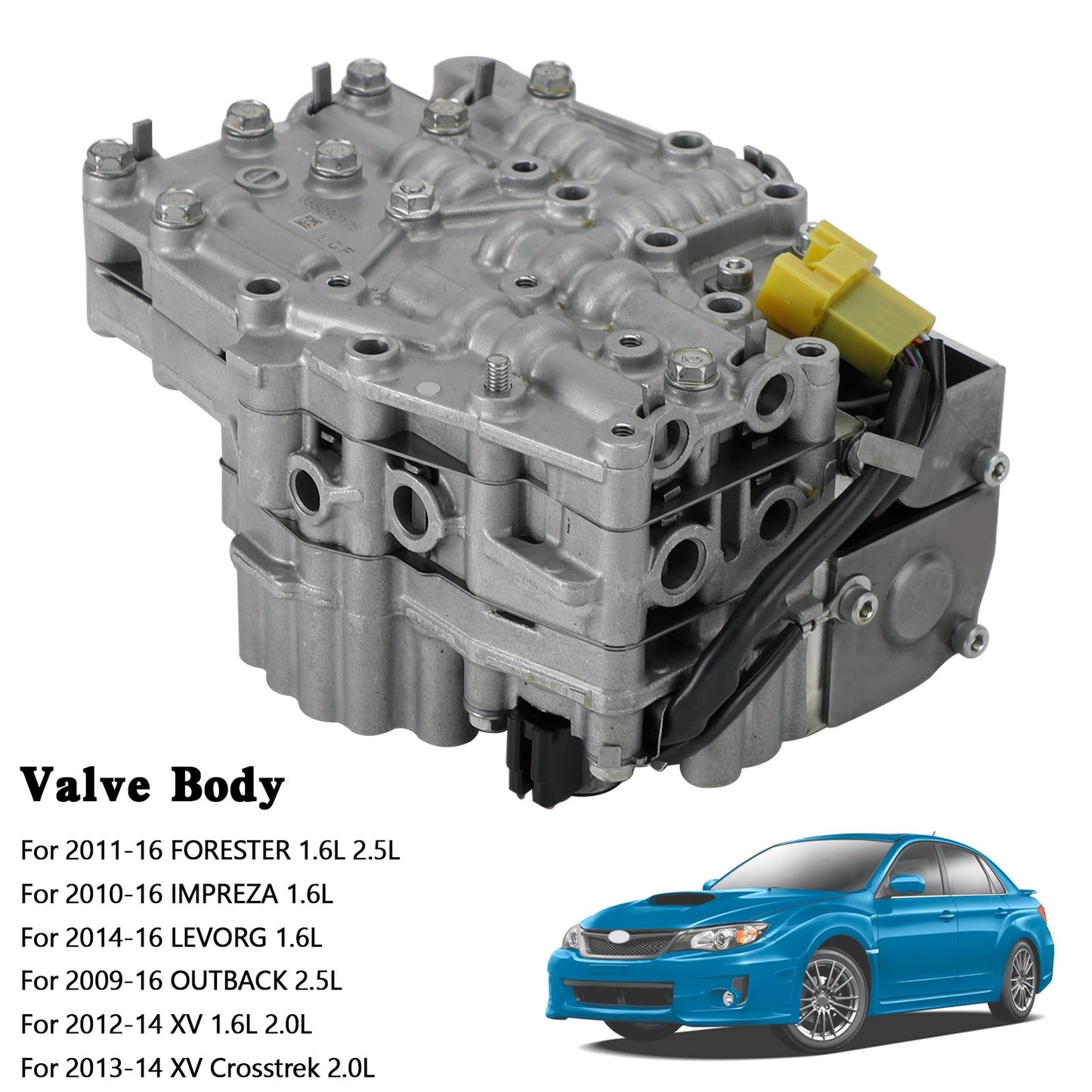 2010-2016 IMPREZA 1.6L TR580 CVT Trasmissione Corpo valvola completo per Subaru (31825AA052)