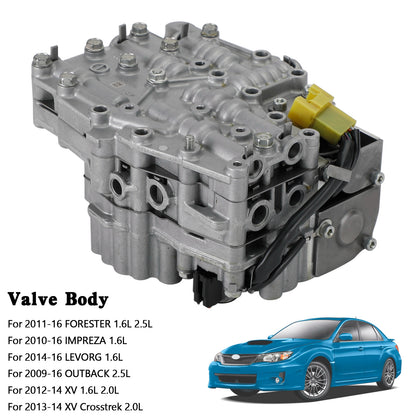 2010-2016 IMPREZA 1.6L TR580 CVT Trasmissione Corpo valvola completo per Subaru (31825AA052)