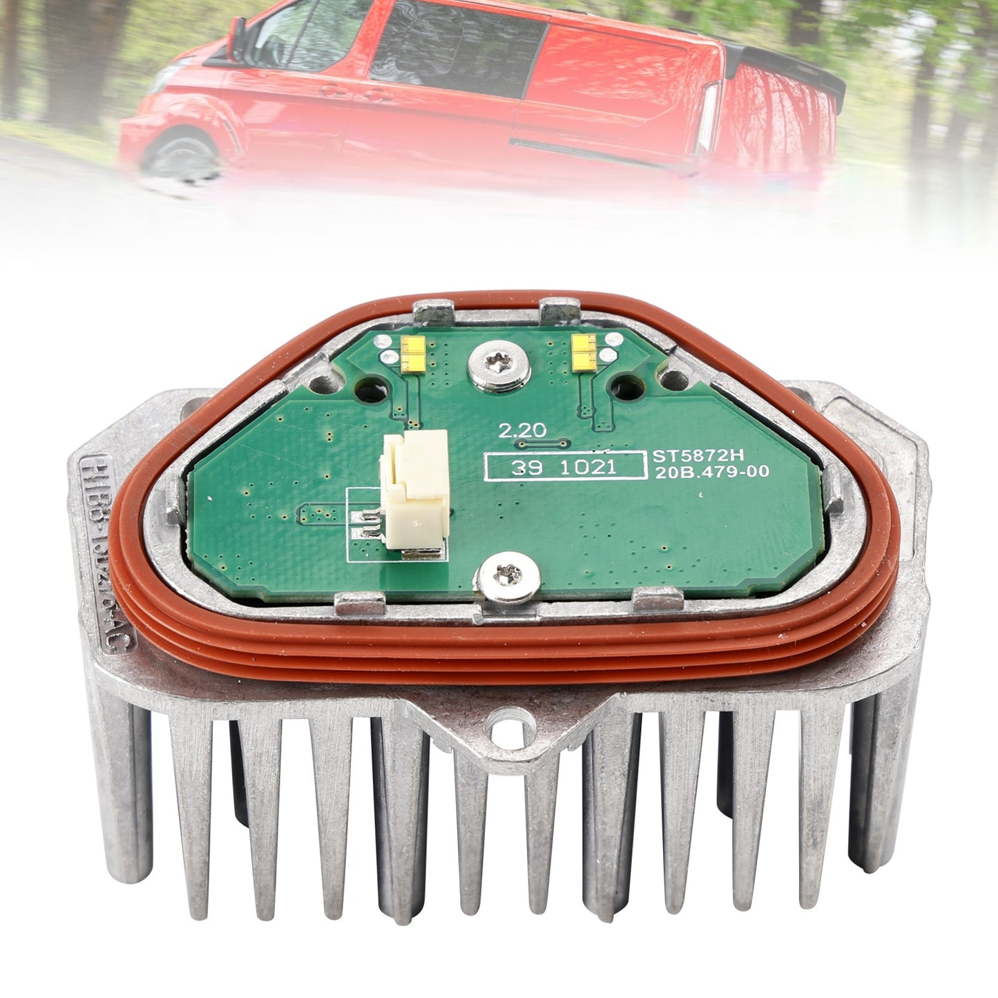 Luce di marcia diurna a LED Modulo di controllo DRL Zavorra H1BB13D278AC per Ford
