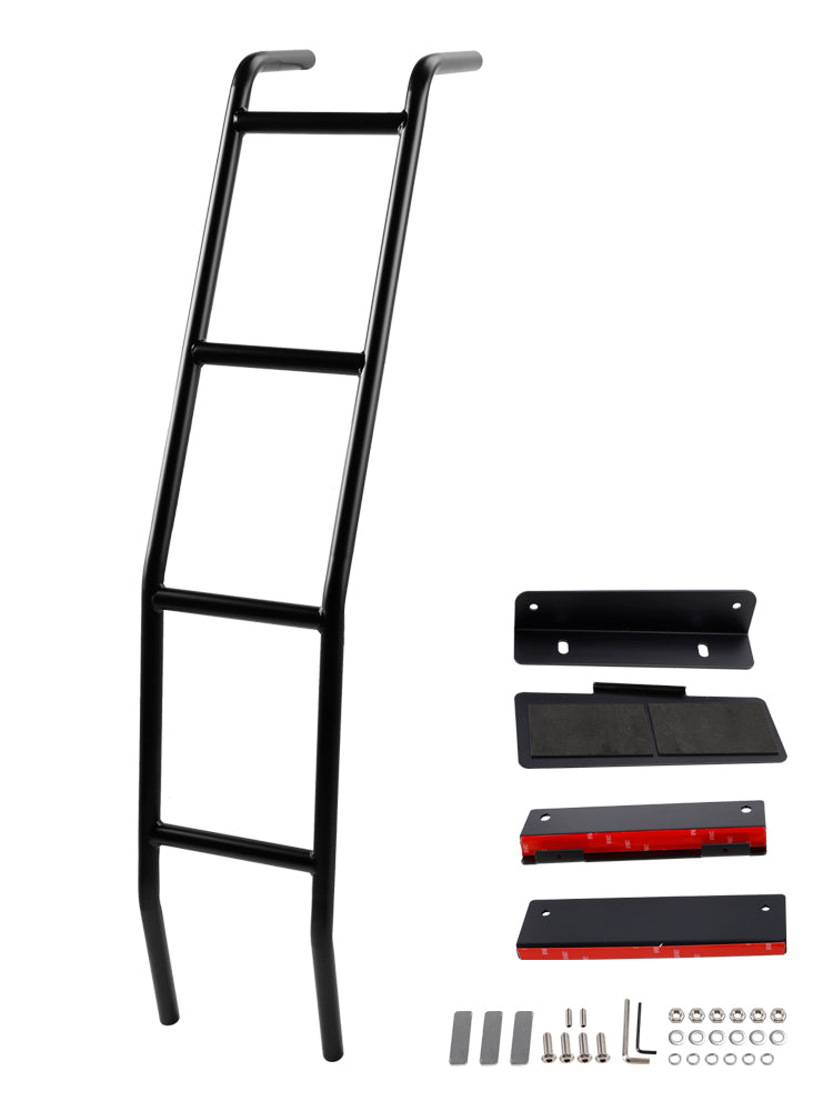 Accessori per scaletta portellone posteriore Toyota 4Runner 5a generazione 2010-2024, neri