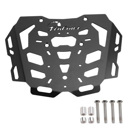 PIASTRA PORTAPACCHI SUPERIORE IN ALLUMINIO NERO PER HUSQVARNA NORDEN 901 2021-2024