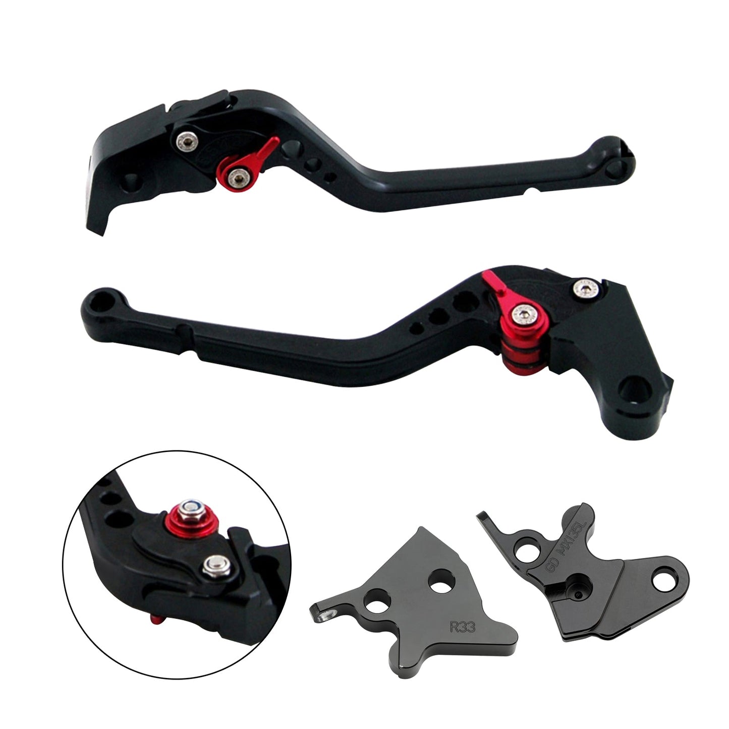 Leva frizione freno lunga YAMAHA YBR125 2005-2014