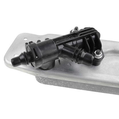 Scambiatore di calore olio trasmissione ActiveHybrid con termostato per BMW 750Li F04 V8 4.4L con cambio automatico, anno 2011-2012, codice 17227597890.