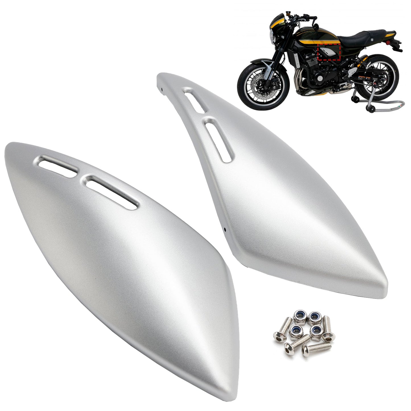 Carenatura laterale del pannello del serbatoio del gas Kawasaki Z900RS 2018-2024