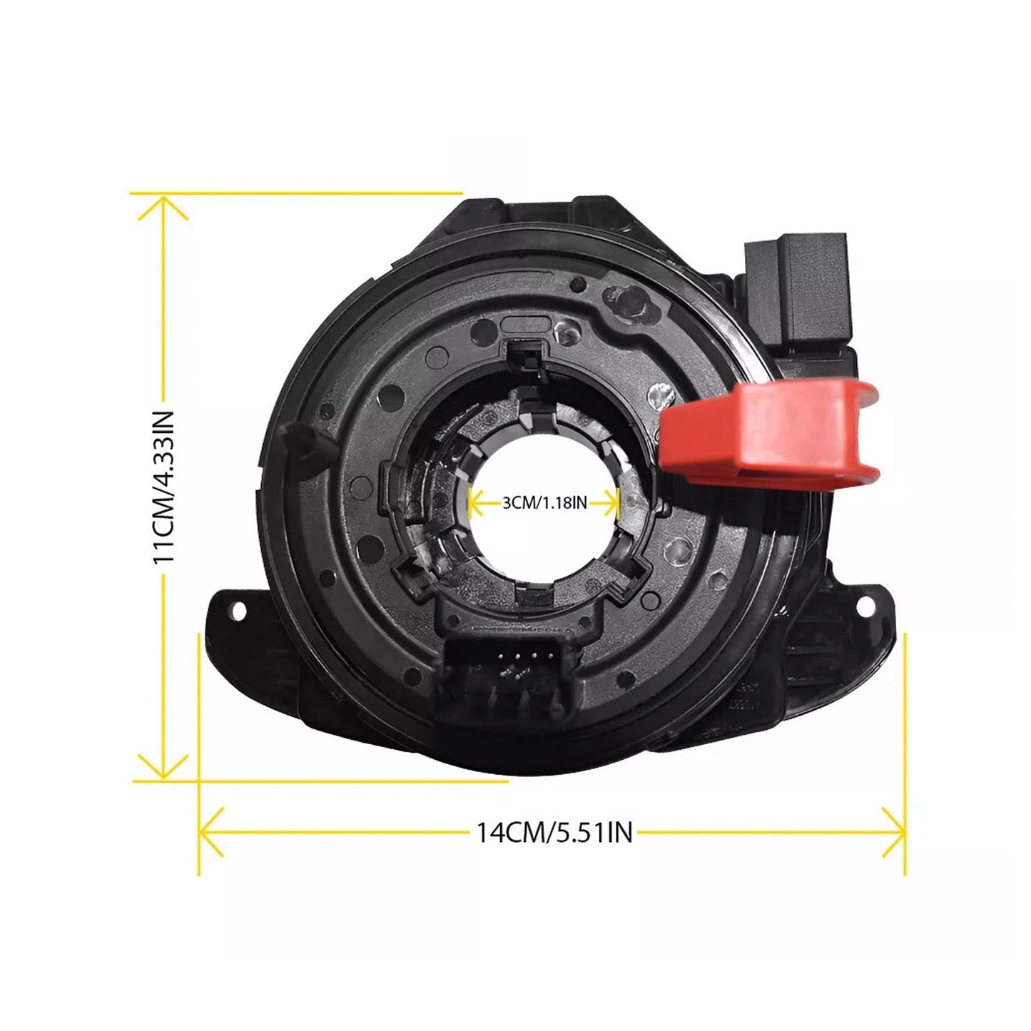 Molla per orologio con cavo a spirale Squib 6C0959653 per Seat Skoda Vw Polo V 6R1/6C1