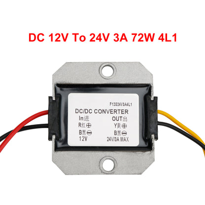 Convertitore 24V 1-20A Boost Modulo Regolatore a 12V Alimentatori Impermeabile