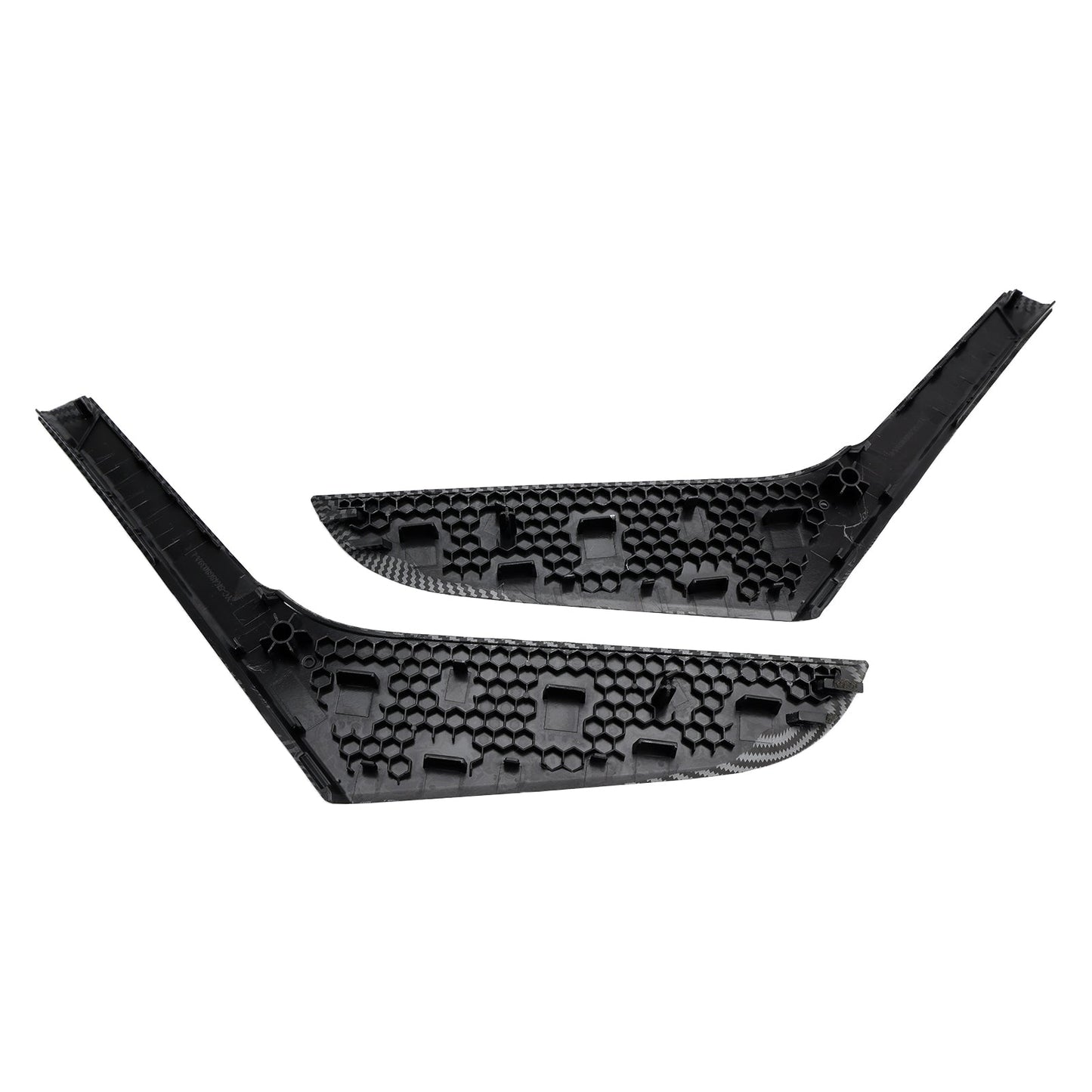 2 pezzi di rivestimento per maniglia interna della portiera sinistra e destra per VW Golf 6 MK6 2009-2013