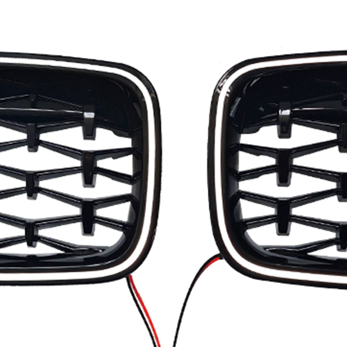 Griglia anteriore a doppio rene diamantata per BMW Serie 3 F30 F31 F35 2012-2019