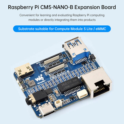 Raspberry CM5 Compute Module IO Baseboard 5 Scheda di espansione NANO Tipo A Tipo B