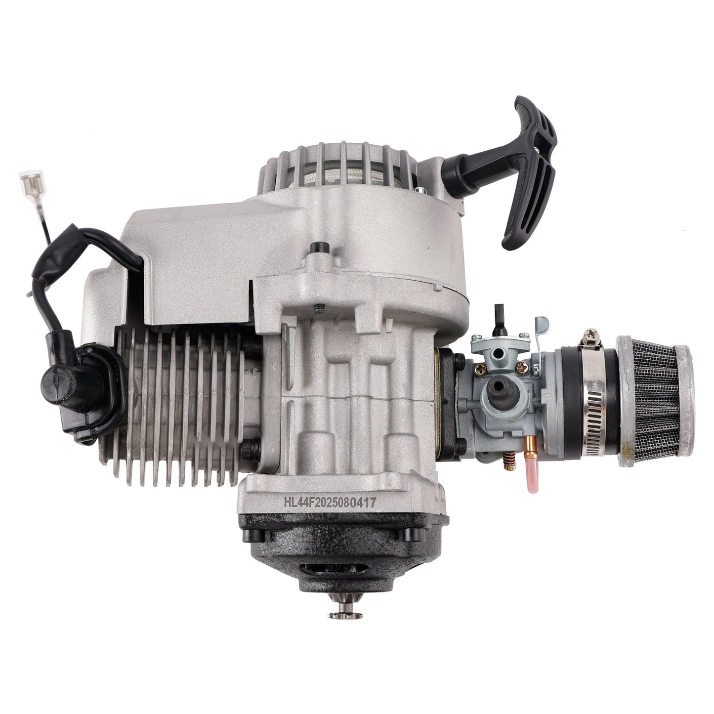 MINIMOTO 49cc MINI MOTO BIKE / MOTORE QUAD CON AVVIAMENTO A STRAPPO, CARBURATORE E FILTRO DELL'ARIA