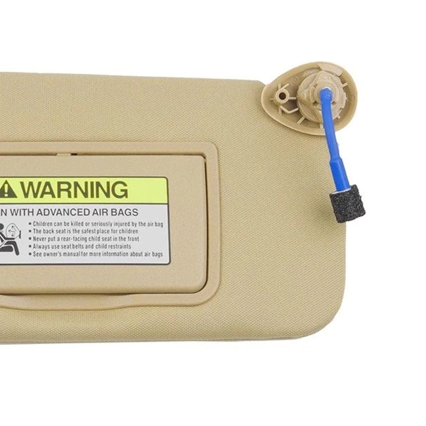 Coppia di alette parasole beige per Honda Accord 2008-2017 83280TA5A51ZA