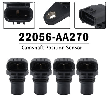 4 sensori di posizione albero a camme 22056-AA270 per Subaru BRZ WRX Forester 2.0L