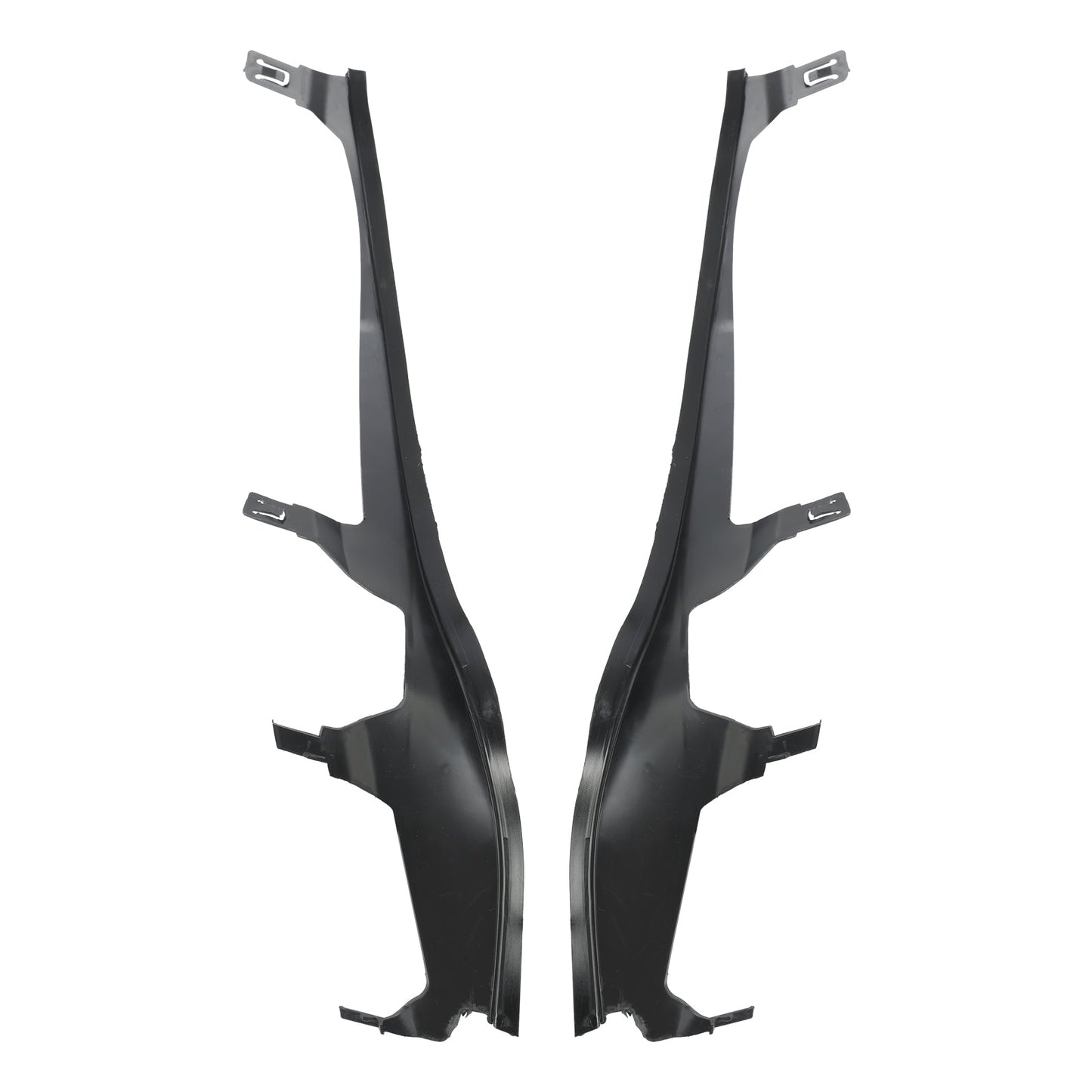 Coppia set di strisce di copertura faro superiore L+R per BMW 3 E46 COUPE CABRIO LCI