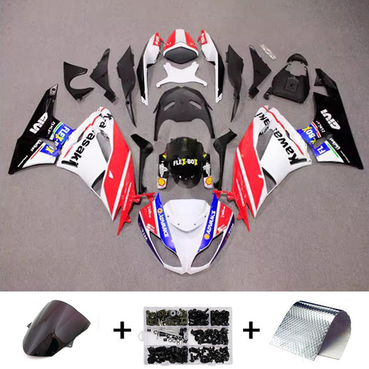 Kit carenatura iniezione in plastica ABS adatto per Kawasaki ZX6R 636 2009-2012