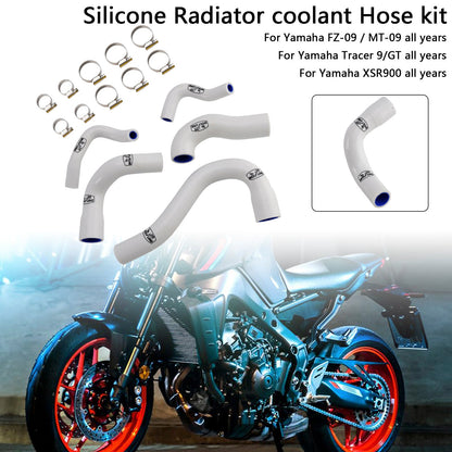 Yamaha MT-09 XSR900 Tracer 9/GT tutti gli anni Tubo refrigerante radiatore in silicone