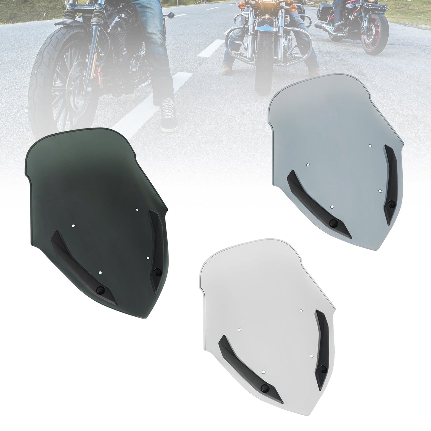 Parabrezza per parabrezza moto ABS YAMAHA NMAX 155 2021-2023