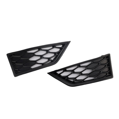 Griglia fendinebbia anteriore a nido d'ape nera per Seat Leon Cupra 5F 2012-2017
