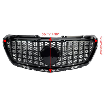 Per Mercedes Benz Sprinter W906 2014-2018 Griglia per paraurti anteriore nera