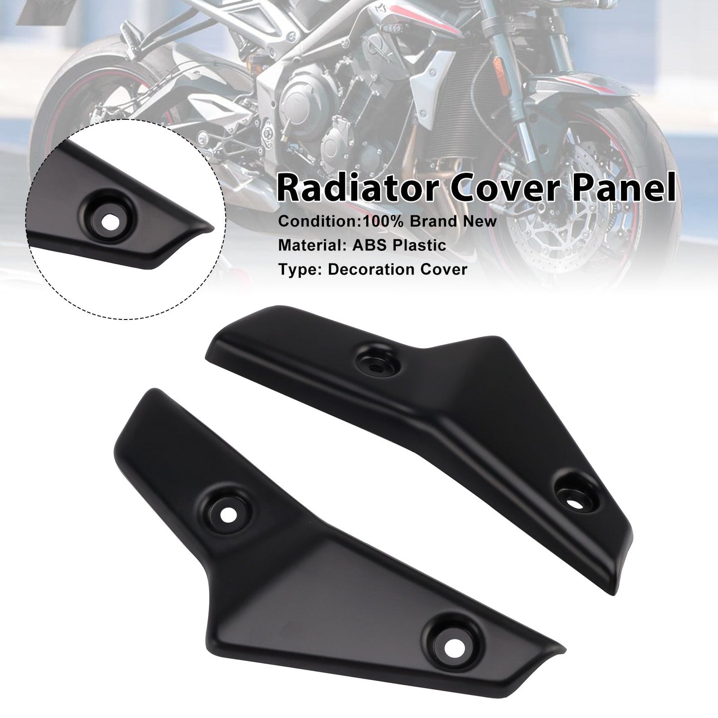 Pannelli carenatura laterali radiatore Street Triple 765 R/RS 2020-2022