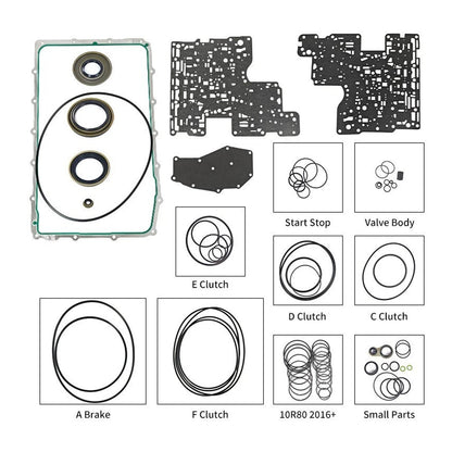 Guarnizioni di revisione e ricostruzione del cambio automatico Ford F-150 Expedition 10R80