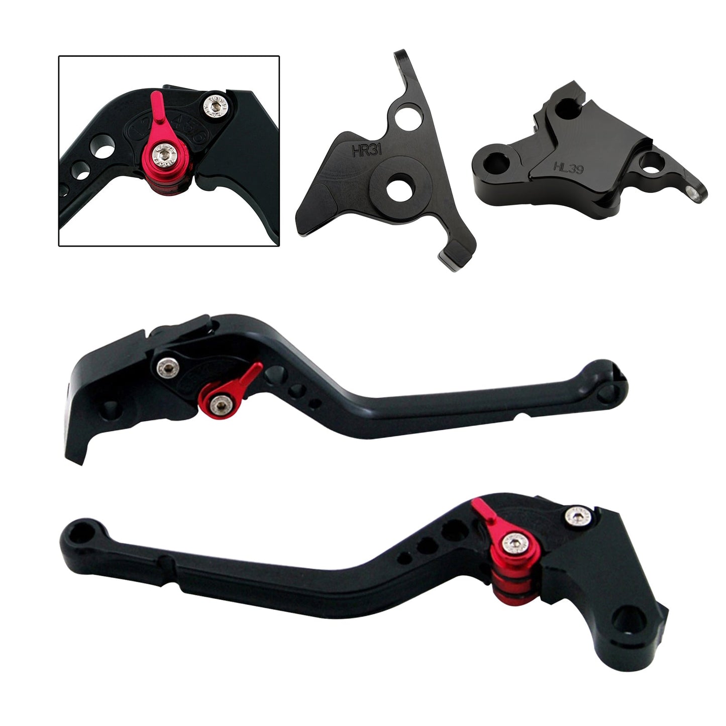 Leva frizione freno lunga adatta per CFMOTO 450SS 450SR 21-23 450NK 23-24