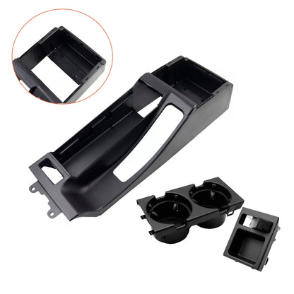 Base portaoggetti per console centrale nera BMW Serie 3 E46 4 porte 1999-2005 51168218305
