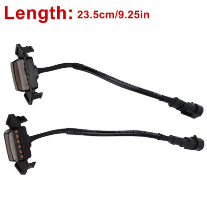 Kit luci LED per griglia anteriore Toyota Tacoma 2016-2023 con lenti fumé color ambra