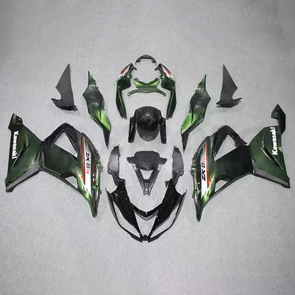 Kit carenatura iniezione in plastica ABS adatto per Kawasaki ZX6R 636 2013-2018