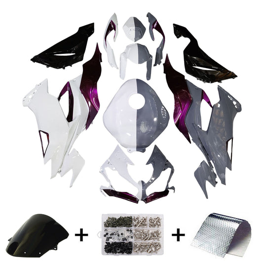 Kit carenatura iniezione in plastica ABS adatto per Kawasaki ZX6R 2019-2023